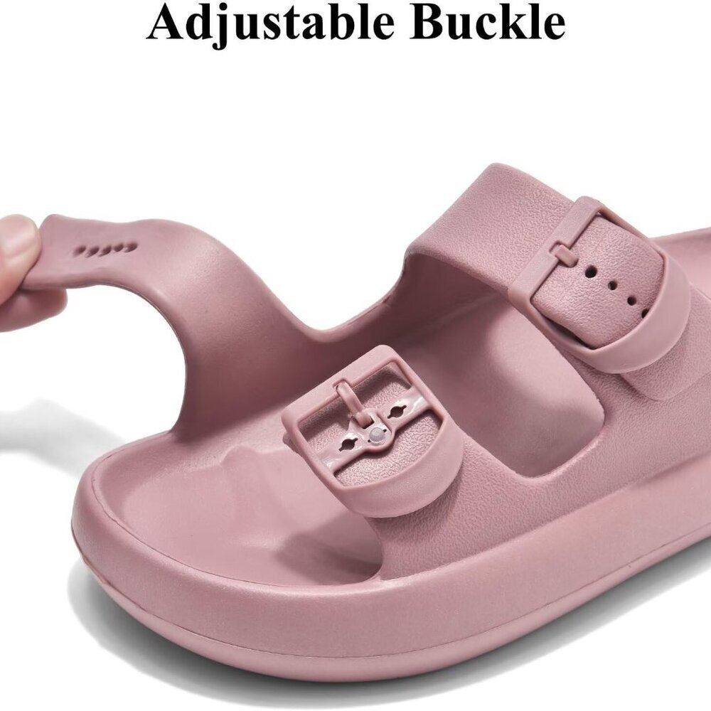 Women’s Cloud Slides Arch Support Platform Sandal… - image 5